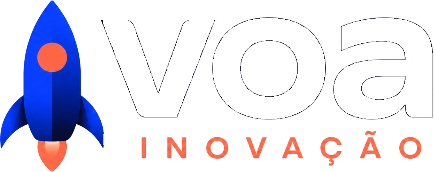 Logo Voa Inovação — organizadora do Hackathon Unicatólica